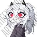 Demon Girl PNGtuber Model | Veadotube & Bouncy PNGtuber Plus Avatar